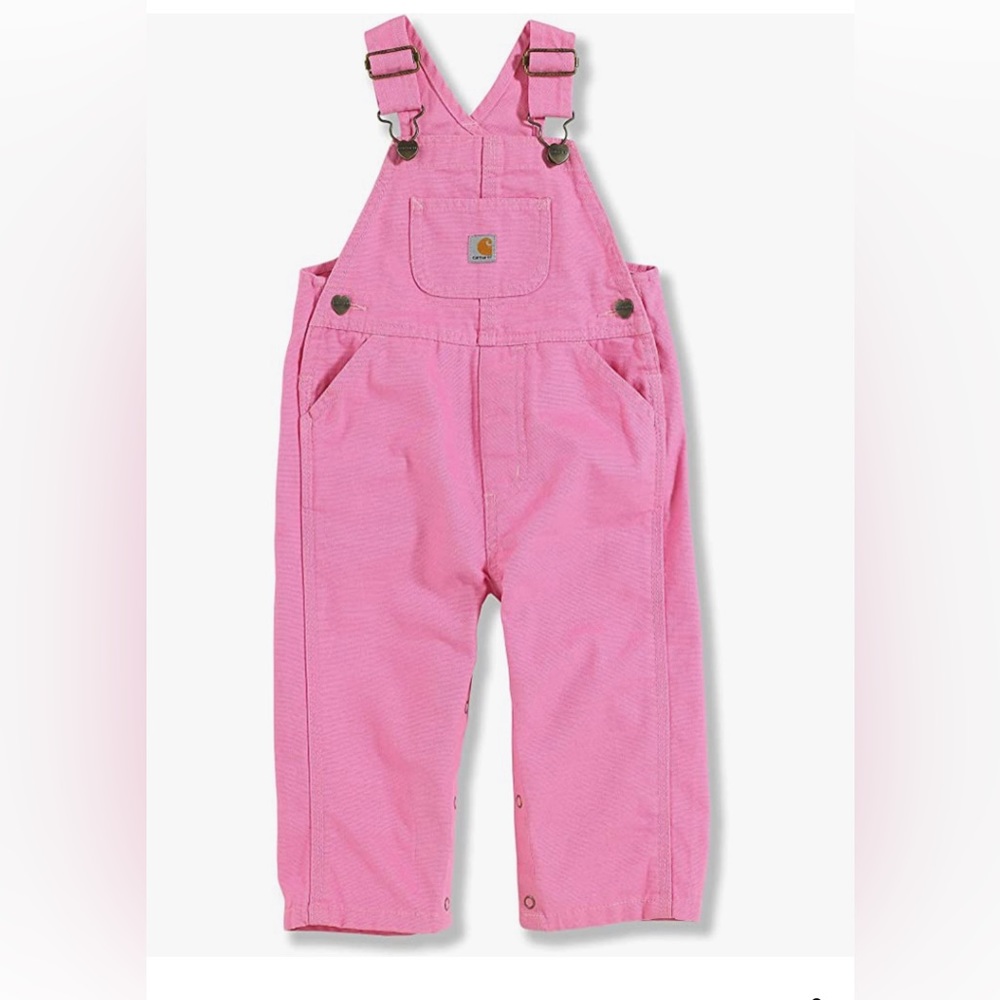CARHARTT pink toddler girls 3T overalls